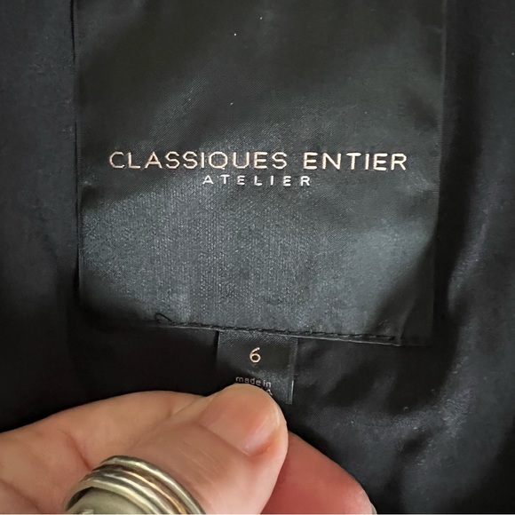 Classiques entier beautiful classic two button jacket blazer 6 💕 stunning - Picture 8 of 12